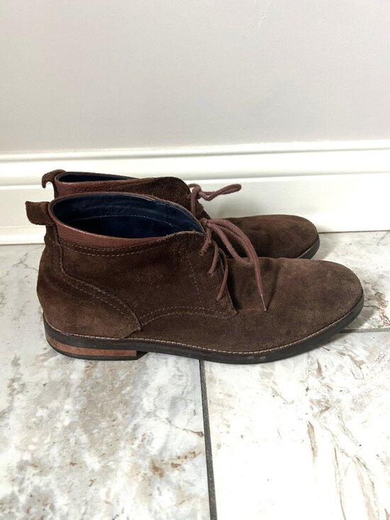 Cole Haan Ogden Stitch Chukka II Mens 10M Brown Suede Desert Boots C26393